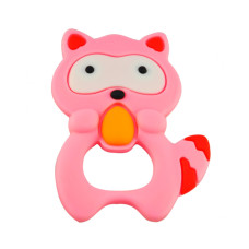 Прорізувач силіконовий "Єнот" MGZ-0402(Pink) у футлярі (MGZ-0402(Pink))