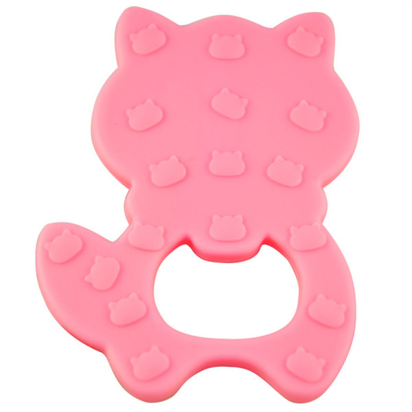 Прорізувач силіконовий "Єнот" MGZ-0402(Pink) у футлярі (MGZ-0402(Pink))