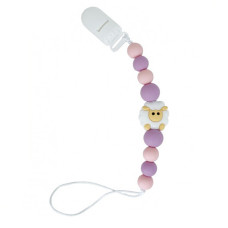 Силіконовий ланцюжок для пустушки «Овечка» MGZ-0522-4 довжина 24 см (MGZ-0522-4)