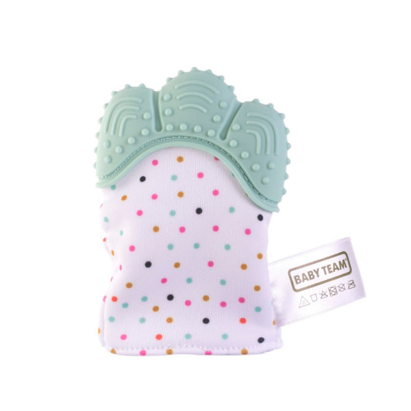 Дитячий прорізувач-рукавичка 4090_бірюзовий (4090_бірюзовий)