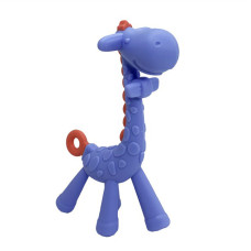 Силіконовий прорізувач "Жираф" MGZ-0416(Violet) у футлярі (MGZ-0416(Violet))