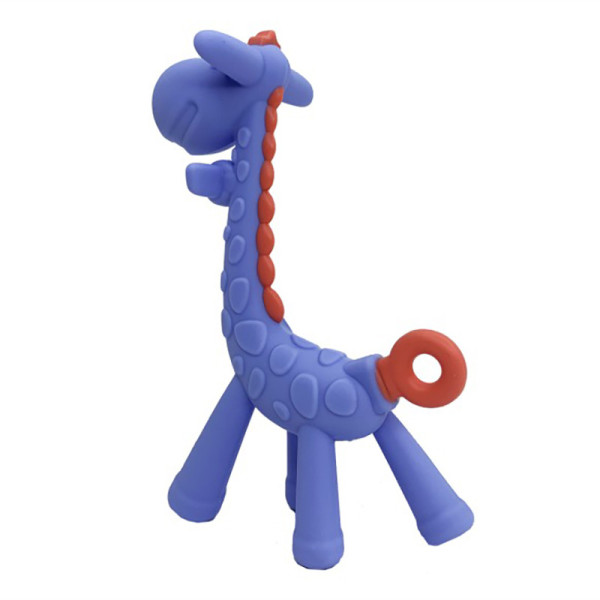 Силіконовий прорізувач "Жираф" MGZ-0416(Violet) у футлярі (MGZ-0416(Violet))