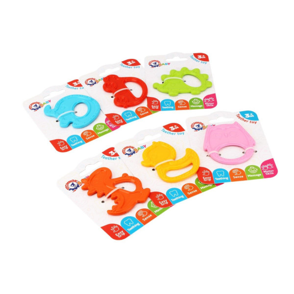 Іграшка дитяча Прорізувач для зубів ТехноК 9161TXK в асортименті (9161TXK)