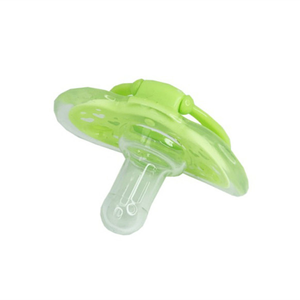 Дитяча силіконова пустушка "Салатове серце" MGZ-0517(Green) кругла (MGZ-0517(Green))