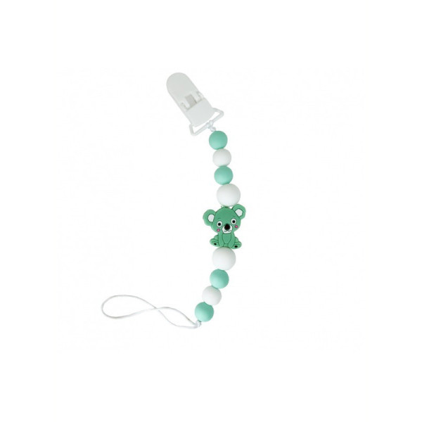 Ланцюжок для пустушки "Коала" MGZ-0521(Turquoise) силіконовий (MGZ-0521(Turquoise))