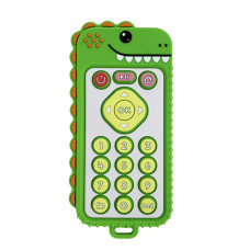 Силіконовий прорізувач пульт "Динозавр" MGZ-0426(Green) (MGZ-0426(Green))