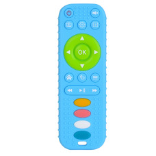 Дитячий прорізувач "Пульт" SD-44(Blue) блакитний, текстурний, 16 см (SD-44(Blue))