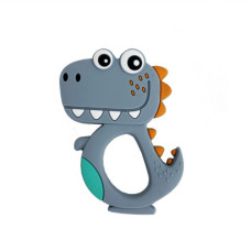 Силіконовий прорізувач "Діно" MGZ-0415(Grey) (MGZ-0415(Grey))