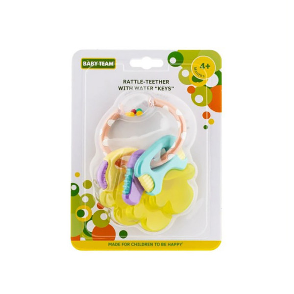 Брязкальце-прорізувач з водою "Ключики" 8430-1 (8430-1)