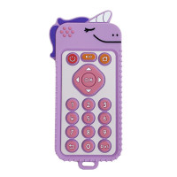 Силіконовий прорізувач пульт "Єдиноріг" MGZ-0425(Pink) (MGZ-0425(Pink))