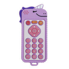 Силіконовий прорізувач пульт "Єдиноріг" MGZ-0425(Pink) (MGZ-0425(Pink))