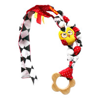 Підвіска Слінгобуси Совушка МС 110504-01 з дерев'яним гризунком (МС 110504-01)