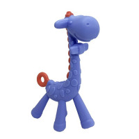 Силиконовый прорезыватель "Жираф" MGZ-0423(Violet) без футляра (MGZ-0423(Violet))