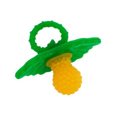 Пустушка-прорізувач "Ягідка" MGZ-0419(Yellow) текстурна (MGZ-0419(Yellow))