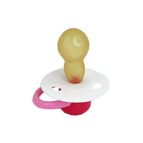 Дитяча пустушка латексна MGZ-0515(Crimson) кругла (MGZ-0515(Crimson))