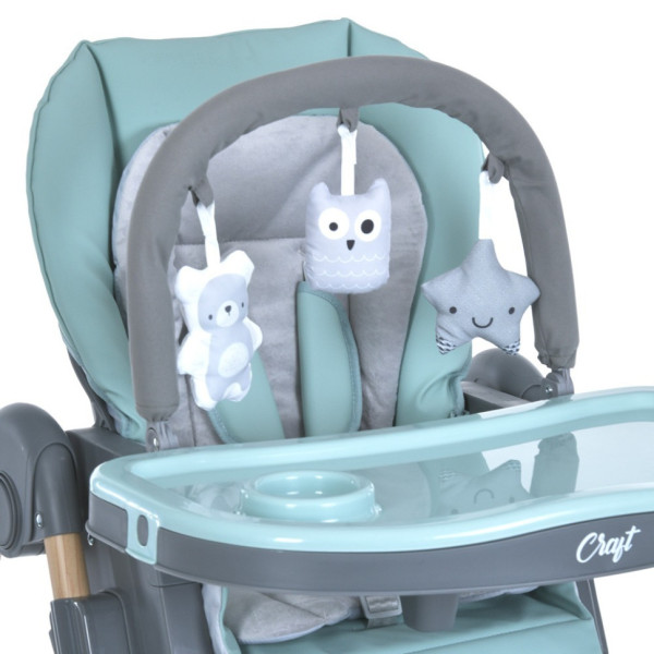 Стільчик для годування CRAFT ME 1115-W Mint, до 15 кг (ME 1115-W Mint)