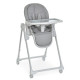 Дитячий стільчик для годування CRYSTAL ME 1037 Nude Gray (ME 1037 Nude Gray)