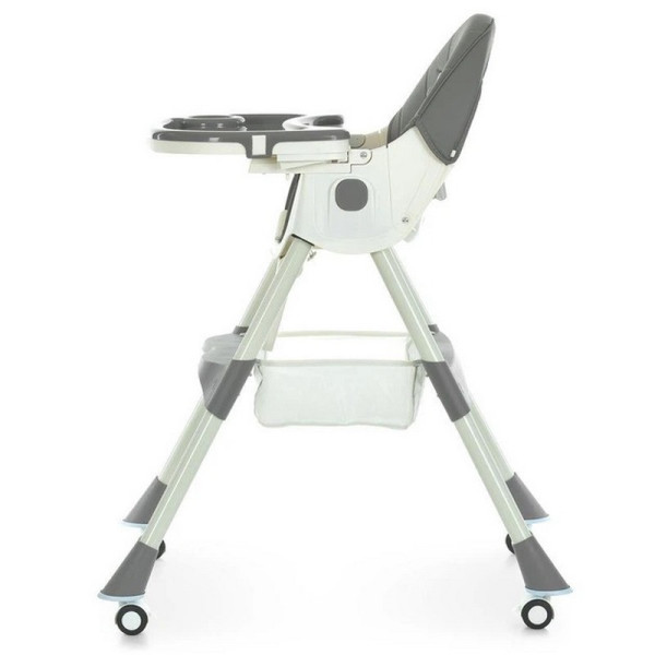 Стільчик для годування M 6302 Gray складний, 5-ти точкові ремені (M 6302 Gray)