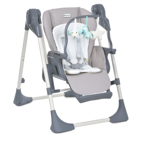 Стільчик-гойдалка для годування SWAN ME 1087-G Latte (ME 1087-G Latte)