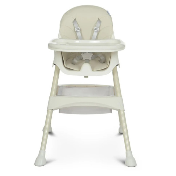 Стільчик для годування M 4136-2 Ice Gray, складаний, 5-ти точковий, екошкіра (M 4136-2 Ice Gray)