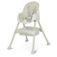 Стільчик для годування M 4136-2 Ice Gray, складаний, 5-ти точковий, екошкіра (M 4136-2 Ice Gray)