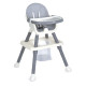 Дитячий стільчик для годування 2 в 1 M 6041 Gray  (M 6041 Gray)
