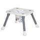 Дитячий стільчик для годування 2 в 1 M 6041 Gray  (M 6041 Gray)