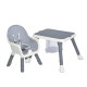 Дитячий стільчик для годування 2 в 1 M 6041 Gray  (M 6041 Gray)