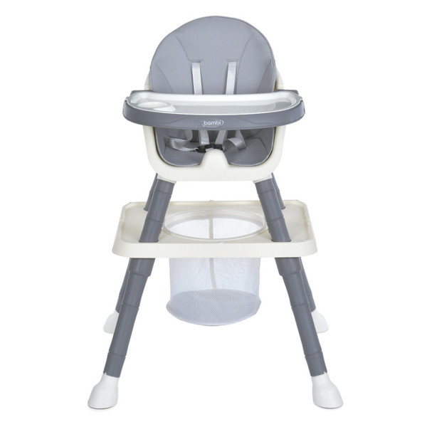 Дитячий стільчик для годування 2 в 1 M 6041 Gray  (M 6041 Gray)