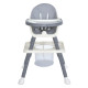 Дитячий стільчик для годування 2 в 1 M 6041 Gray  (M 6041 Gray)