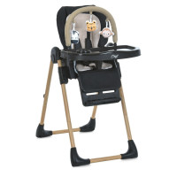Детский стульчик для кормления CRAFT ME 1115-W Black (ME 1115-W Black)