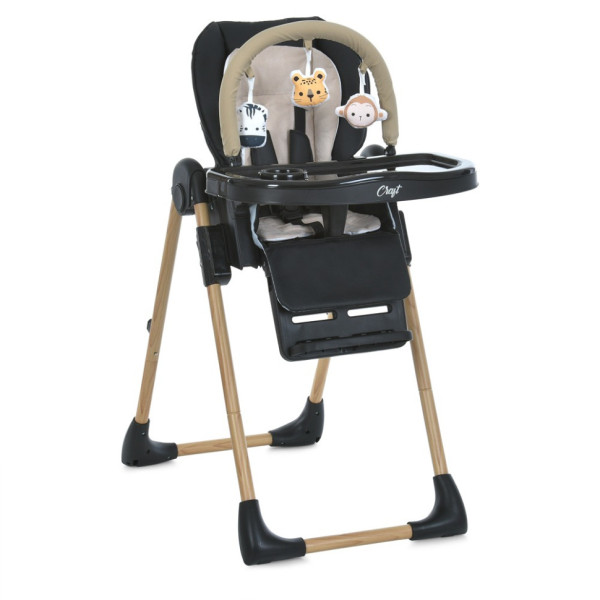 Дитячий стільчик для годування CRAFT ME 1115-W Black (ME 1115-W Black)