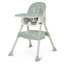 Стільчик для годування M 4136-2 Olive, складаний, 5-ти точковий, екошкіра (M 4136-2 Olive)