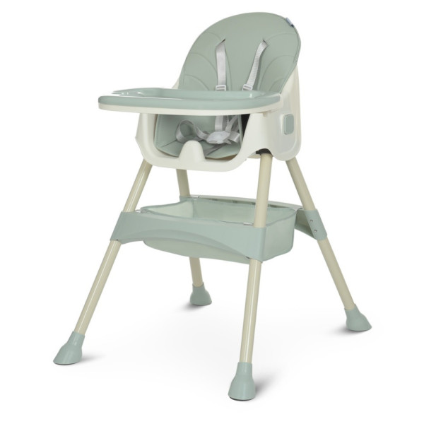 Стільчик для годування M 4136-2 Olive, складаний, 5-ти точковий, екошкіра (M 4136-2 Olive)