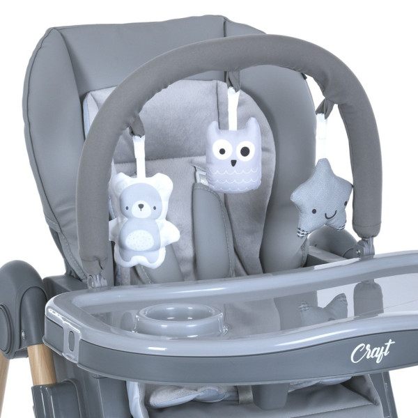 Стільчик для годування CRAFT ME 1115-W Gray, до 15 кг (ME 1115-W Gray)