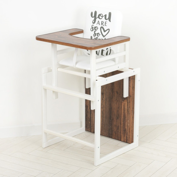 Стільчик для годування 2 в 1 Nature мангрове дерево, трансформер (Nature мангровое дерево)