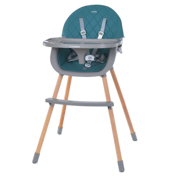Стільчик для годування LUMI ME 1111 Teal екошкіра (ME 1111 Teal)