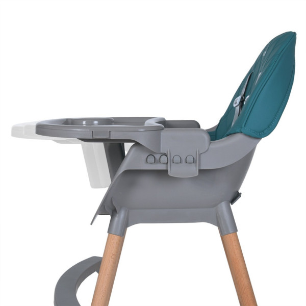 Стільчик для годування LUMI ME 1111 Teal екошкіра (ME 1111 Teal)