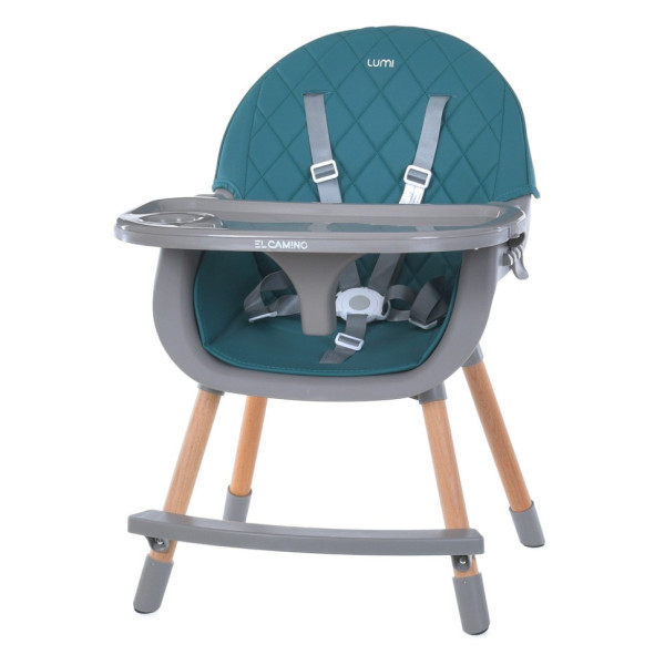 Стільчик для годування LUMI ME 1111 Teal екошкіра (ME 1111 Teal)