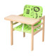 Стільчик для годування 2 в 1 Quest лайм, дерево (Quest лайм)