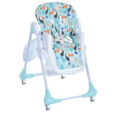 Стілець для годування M 3233 Toucan Mint висота регулюється (M 3233 Toucan Mint)