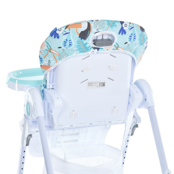 Стілець для годування M 3233 Toucan Mint висота регулюється (M 3233 Toucan Mint)
