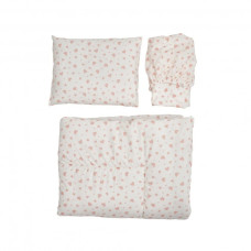 Комплект дитячої постілі "Серце" Romantic Twins 3060-TPR-15, 3 елемента (3060-TPR-15)