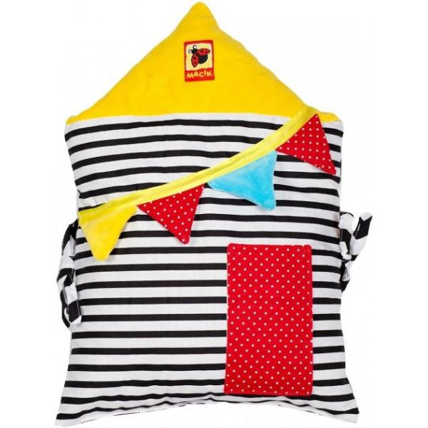 Підвіска-бортик для ліжечка "Будиночок B&W&" МС 110512-09 (МС 110512-09)