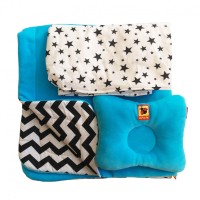 Комплект Bed Set Newborn MC 110512-10 подушка + ковдра + простирадло