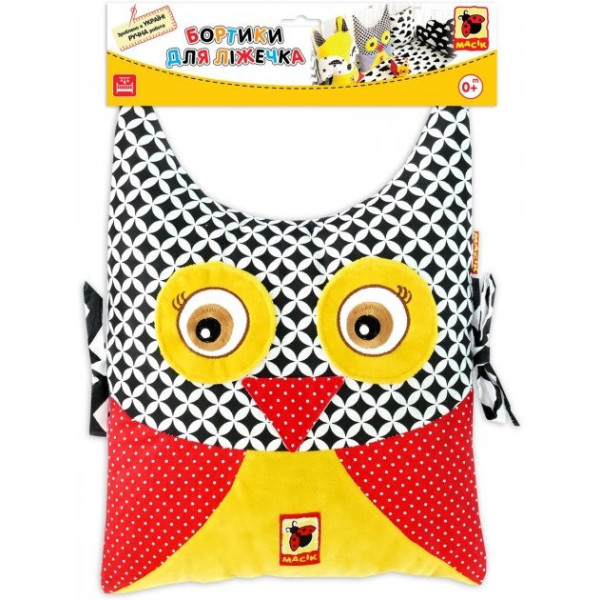 Підвіска-бортик для ліжечка "Совушка B&W" МС 110512-04 (МС 110512-04)