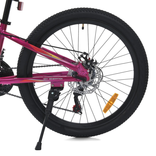Велосипед MTB2601-3, 26 дюймів, алюмінієва рама 13 Shimano 21SP фуксія (MTB2601-3)