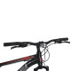 Велосипед MTB2602-2, 26 дюймів, алюмінієва рама 13 Shimano 21SP чорно-червоний (MTB2602-4)