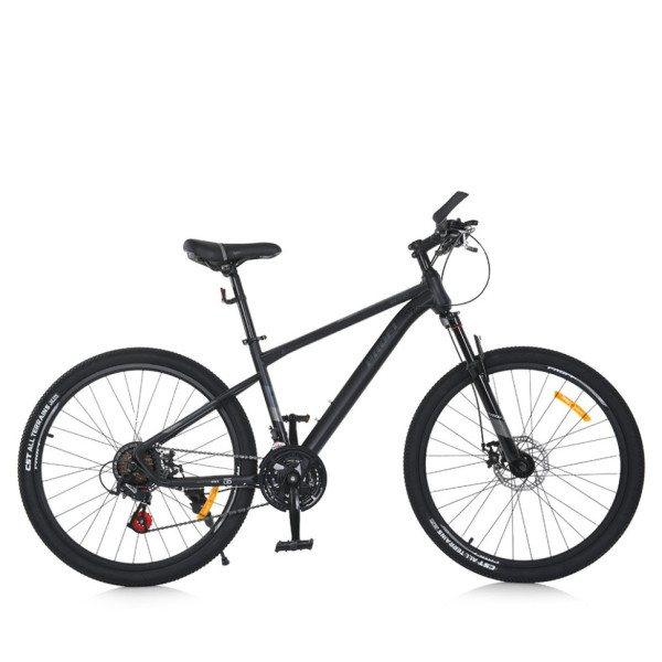 Велосипед SKD75 MTB 2605-1, 26 дюймів, сталева рама 16 Sunrun 24SP чорний (MTB 2605-1)