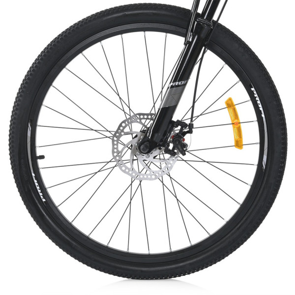 Велосипед SKD75 MTB 2605-1, 26 дюймів, сталева рама 16 Sunrun 24SP чорний (MTB 2605-1)